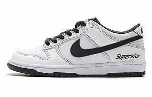 Nike Dunk Retro Non-slip Lightweight Low-Top Skateboard Shoes Unisex Black White 1 2988132