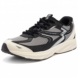 361° Slip-Resistant Low-Top Running Shoes Men's Black Gray 1 2988218