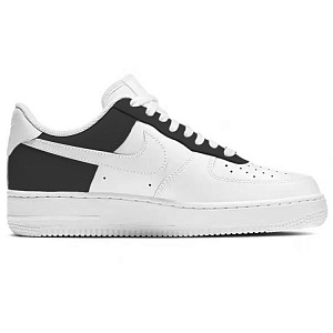 Nike Air Force 1 Skateboard Shoes Women's Low-Top White Black 1 2988231