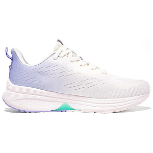 361° Wear-Resistant Slip-Resistant Low-Top Casual Running Shoes Women's White Purple 1 2988265