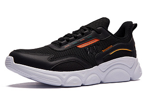 361° Low-Top Running Shoes Men's Black Orange 1 2988269