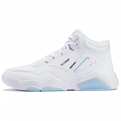 361° Winter Syndrome Winter Expedition 3 Slip-Resistant High-Top Skateboard Shoes Men's White Blue