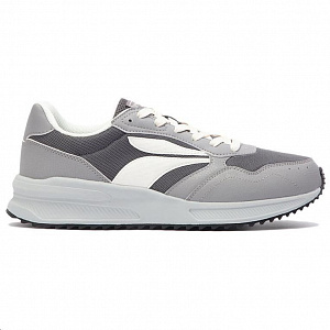 361° Abrasion Resistant Breathable Low Top Casual Shoes Men's Gray White 1 2988533