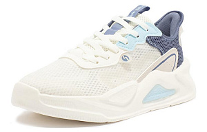 361° Slip Resistant, Abrasion Resistant, Breathable Low Top Skateboard Shoes Men's White Blue 1 2988582