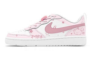 Nike Court Borough Skateboard Shoes Women's Low top Pink/White 1 2988587