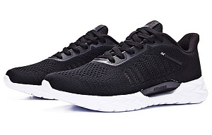 361° Cushioning, Slip Resistant, Lightweight Low Top Running Shoes Women's Black White 1 2988608