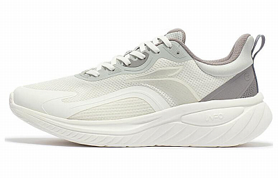 361° Durable Breathable Low-Top Running Shoes Men's Gray White