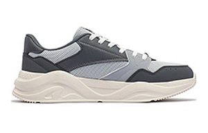 361° Cushioning And Breathable Low top Running Shoes Men's Gray 1 2988831