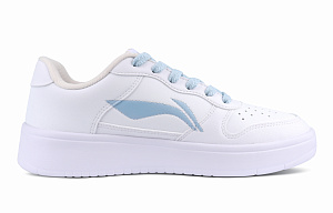 LiNing Pontoon Boats Slip Resistant Lightweight Height Increasing Low Top Skateboard Shoes Unisex Blue White 1 2988892