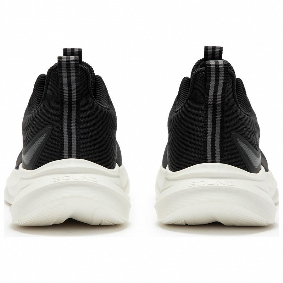 361° Anti Slip Wear Resistant Low Top Casual Running Shoes Men's Black White