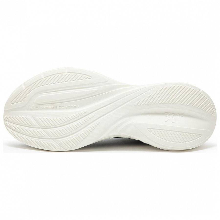 361° Anti Slip Wear Resistant Low Top Casual Running Shoes Men's Black White