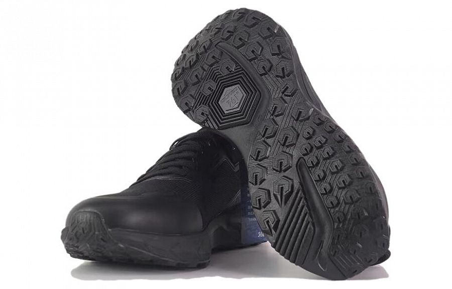 361° Abrasion Resistant Waterproof Slip Resistant Low Top Running Shoes Men's Black