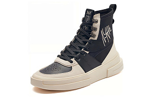 361° AG Chao Ge High Top Basketball Shoes Men's Obsidian Black 1 2990267