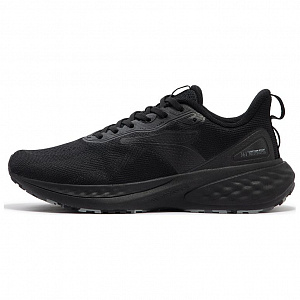 361° Abrasion Resistant Low Top Casual Running Shoes Men's Obsidian Black