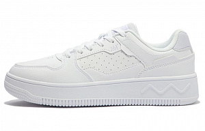 361° Cushioning, Wear Resistant Low Top Skateboard Shoes Women's White