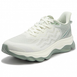 361° Cushioning, Wear Resistant Low Top Casual Running Shoes Men's White Green 1 2990922