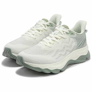 361° Cushioning, Wear Resistant Low Top Casual Running Shoes Men's White Green 2 2990923
