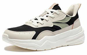 361° Anti-Slip And Wear-Resistant Breathable Low-Top Sports Casual Shoes Men's White Gray Black 1 2990953