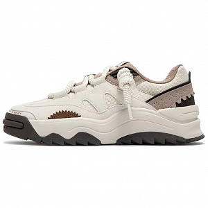361° Durable Breathable Low-Top Skateboard Shoes Women's Beige Umber