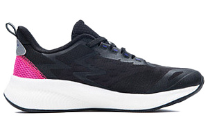 361° Night Shadows Cushioned Slip-Resistant Low-Top Running Shoes Women's Black Pink 1 2991183