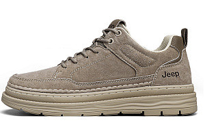 Jeep Low Top Casual Shoes Men's Gray