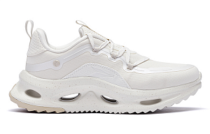 361° Cushioning, Slip Resistant, Abrasion Resistant, Breathable Low Top Running Shoes Men's White Gray 1 2991953