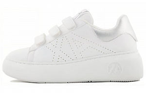 ARMANI EXCHANGEAE Low Top Skateboard Shoes Women's White