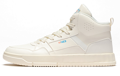 361° High Top Skateboard Shoes Men's White