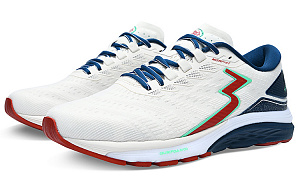 361° Cushioning Wear-Resistant Low-Top Running Shoes Men's White Red 1 2992077
