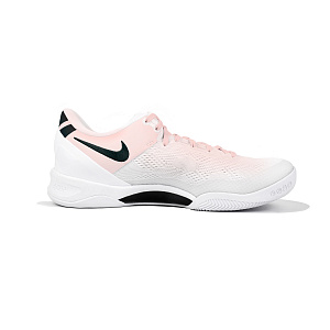 Nike Kobe 8 Kobe 8 Miami Pink Coral Slip-Resistant Breathable Lightweight Low-Top Basketball Shoes Unisex Pink White 1 2992154