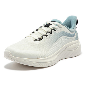 361° Anti-Slip Wear-Resistant Low-Top Running Shoes Men's White Blue 1 2992293
