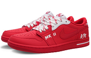 Jordan Air Jordan 1 Mark Rabbit Low-Top Vintage Basketball Shoes Men's Red White 1 2992378