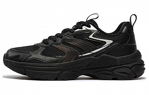 361° Durable Breathable Low-Top Running Shoes Women's Black