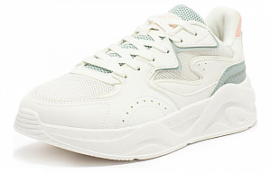 361° Slip Resistant, Abrasion Resistant, Breathable Low Top Sports Casual Shoes Women's White Green 1 2992893