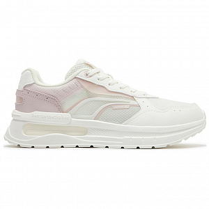 361° Non slip Lightweight Low Top Casual Shoes Women's White Pink 1 2992904