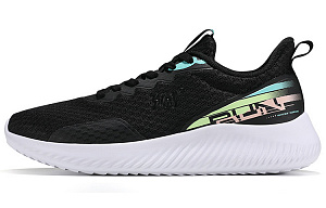361° Cushioned Slip-Resistant Low-Top Running Shoes Women's Black