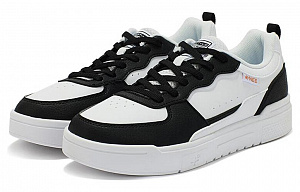 361° Soda Anti-Slip Wear-Resistant Low-Top Skateboard Shoes Women's White Black 1 2993072