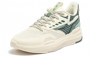 361° Anti-Slip Wear-Resistant Low-Top Casual Shoes Men's Beige Green 1 2993080