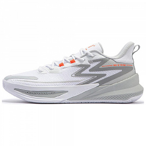 361° Big3 Team Big3 Team 2nd Generation Wear-Resistant Low-Top Basketball Shoes Men's White Gray
