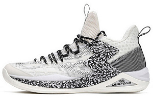 361° Q-Ball Sports Cushioning Anti-Slip And Wear-Resistant Low-Top Basketball Shoes Men's White