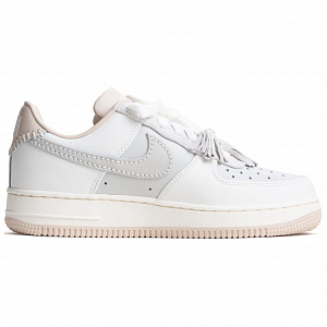 Nike Air Force 1 Low '07 Light Bone Suede Tassels Women's 1 2993233