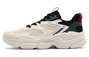 361° Anti Slip Wear Resistant Low Top Casual Shoes Men's White Black Green