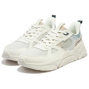 361° Wear-Resistant Low-Top Casual Shoes Men's White Beige Blue 1 2993263