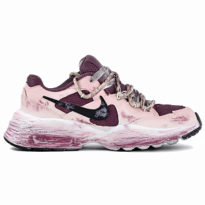 Nike Air Max Fusion Slip Resistant, Abrasion Resistant, Breathable Low Top Running Shoes Women's Red Pink 1 2993337