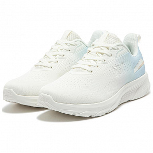 361° Cushioning Wear-Resistant Low-Top Sprint Running Shoes Women's White Blue 2 2993349