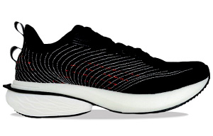 361° Cushioning Breathable Wear-Resistant Slip-Resistant Low-Top Casual Running Shoes Men's Black 1 2993376