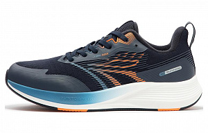 361° Cushioning Height Increase Low Top Running Shoes Men's Black Blue