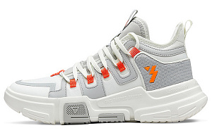 361° Cushioning Anti-Slip And Wear-Resistant Low-Top Basketball Shoes Men's Sail White