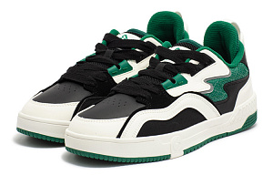361° Tipping Low-Top Skateboard Shoes Men's White Green 2 2993452