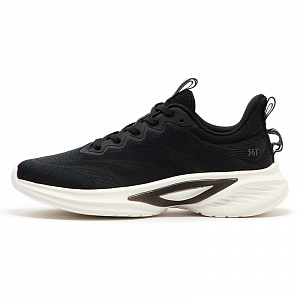 361° Cushioning, Wear Resistant Low Top Running Shoes Women's Black White